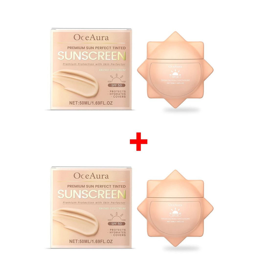 Sunscreen For Face Whole Body SPF 50+ UV Resistant Skin Protection Anti Sunburn Oil Control Moisturizing Sun Isolation Cream Halalzen