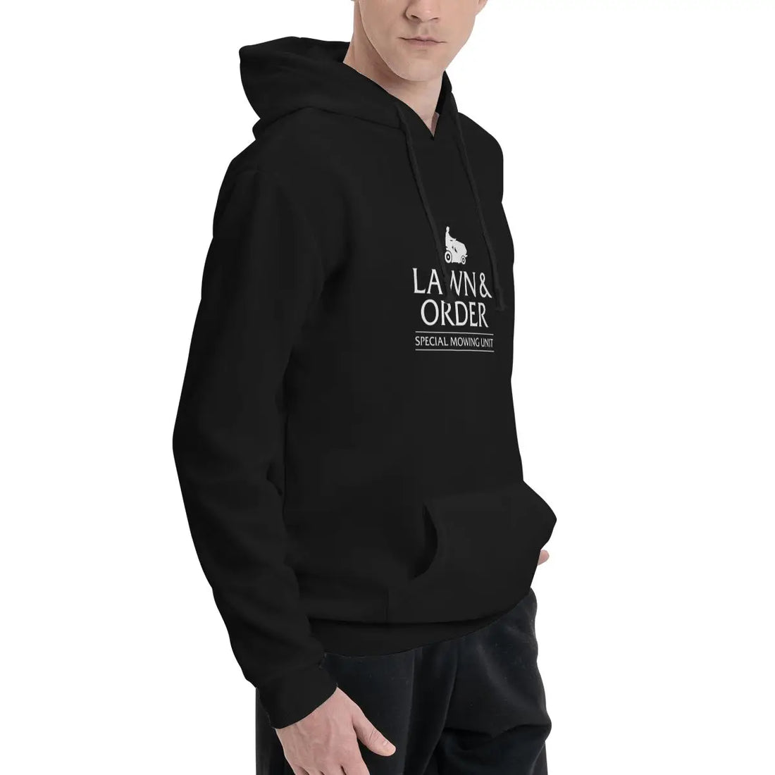 Lawn And Order Special Mowing Unit Edgy A Men's Hoodies Sweater