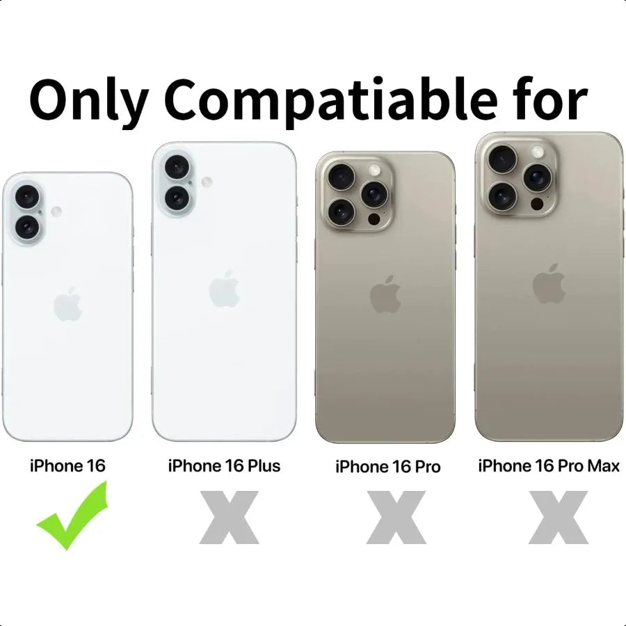 TENOC Phone Case Compatible with iPhone 16 Glitter Case Clear Sparkling Protective Bumper Cute Cover for Girls Women