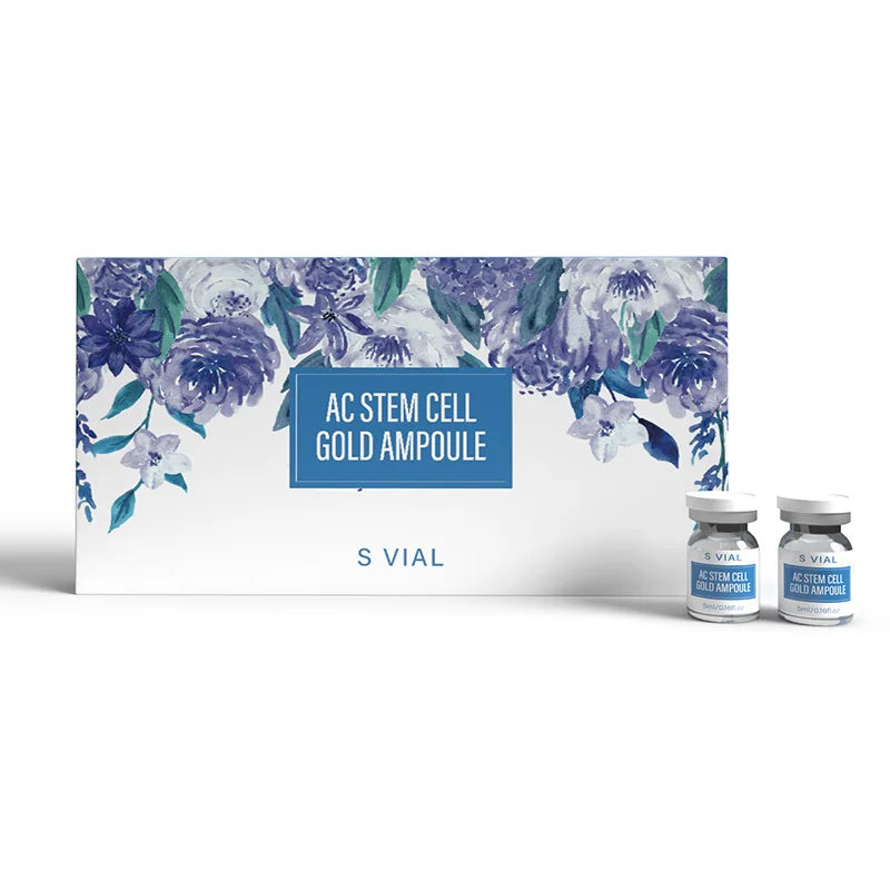 10pcs Salmon DNA PDRN Ampoule Skin Booster Serum Kit Facial Skin Whitening Moisturizing For 0.3mm Microneedle Serum