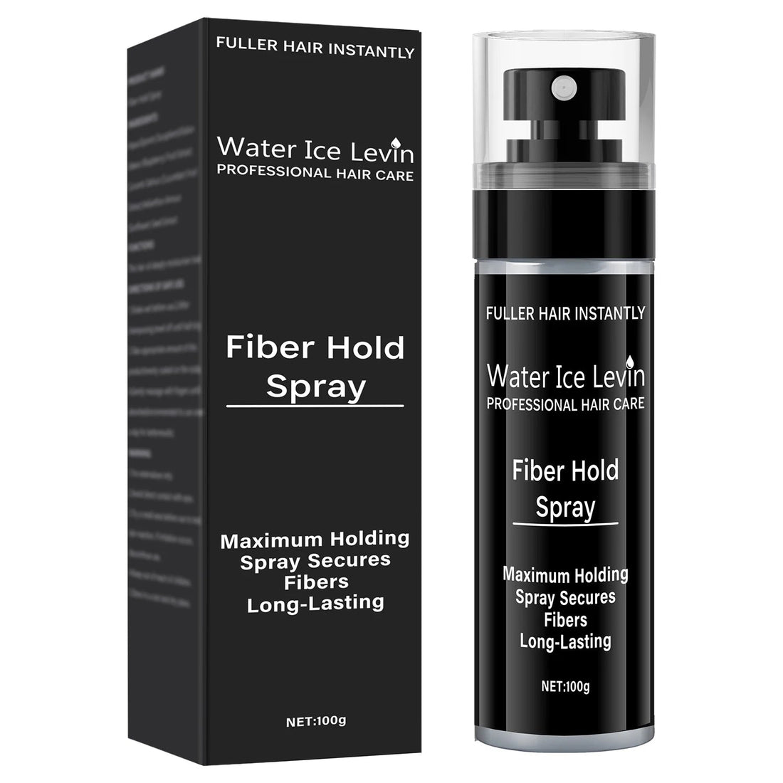 Fiber Spray, 100ml - Easy to Use, Long-Lasting Plump and Texture, Suitable for All Hairstyles, with Natural Plump Appearance Halalzen