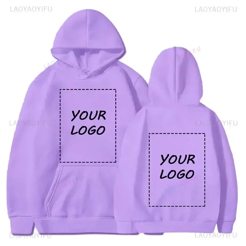 2024 Custom Printed Men Women Hoodie Loose Casual Clothing Fashion LongSleeve Hooded Pullover Personality Streetwear Sweatshirts
