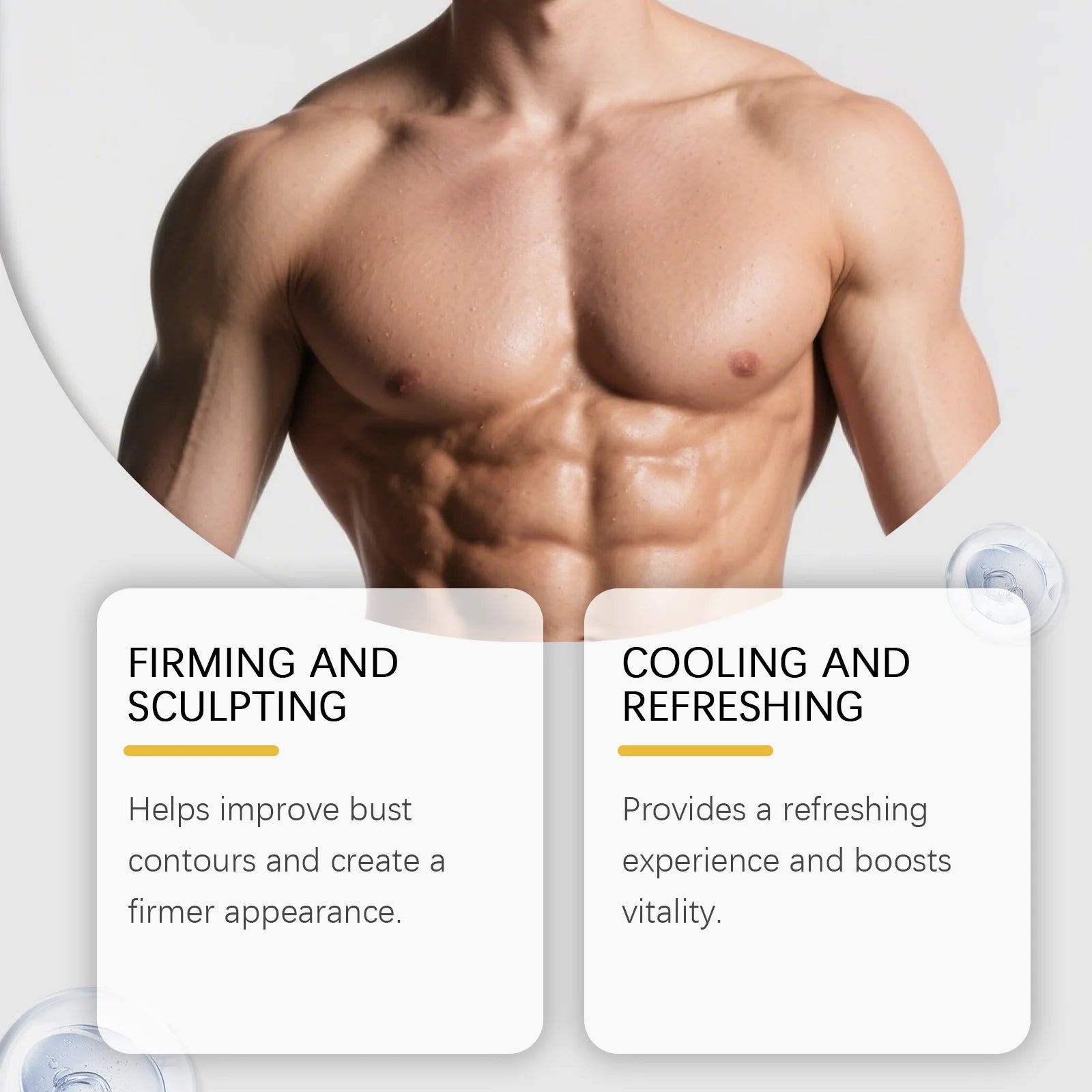Bee Venom Gynecomastia Oil For Men Breast Shaping Breast Massage Serum Breast Tighten Oil Male Skin Body Moisturizing Care