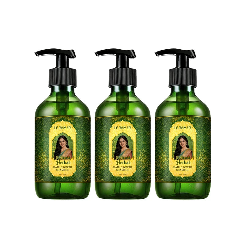 Shampoo Anti-Hair Loss & Hair Regrowth Strengthens Hair Controls Oil Refreshes Adds Volume Scalp Care Products for Family 300ml
