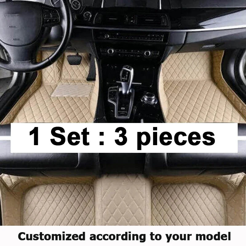 For Subaru Forester 2006-2022 Car Leather Floor Mats Auto Interiors Covers Carpets Accessories Foot Pads Waterproof Rugs