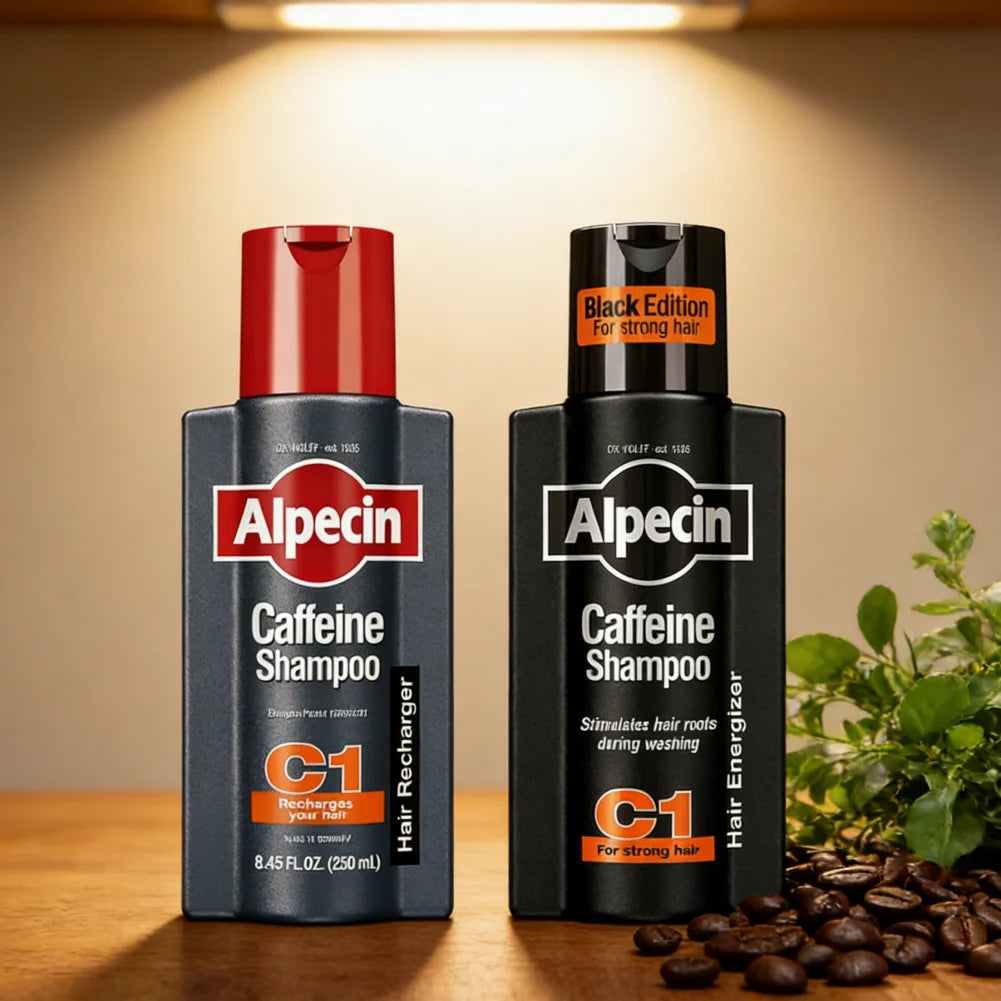Germany Alpecin Anti Baldness Hair Shampoo Fluffy Smooth Hair Gently Soothe Scalp Oil Control Shampoo Scalp Care 250/500ml