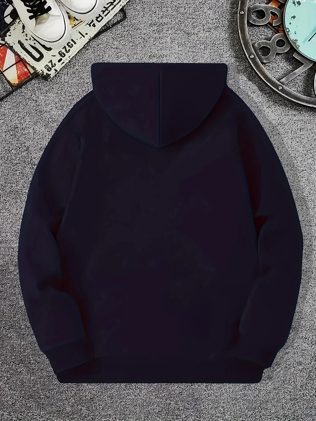 Men'S Black "ZOO YORK" Graphic Hoodie - Lightweight Polyester Blend, Perfect, Casual Wear Hoodie  | Knit Construction,