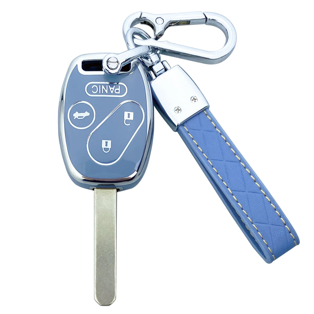 Key Fob Cover Case Compatible with Honda Accord Civic Cr-V Cr-Z Fit Odyssey Crosstour Accessories