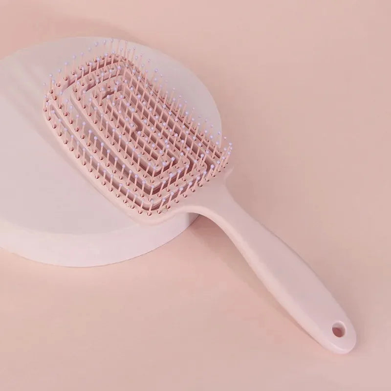 1pcs Massage Combs Salon Wet Hair Brush Women's Hairdressing Styling Hairdressing Tools Anti static Exfoliating Combs Halalzen