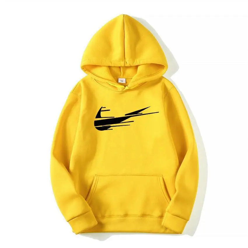 High end men's and women's hoodies, hoodies, autumn and winter casual fleece printed jackets, hoodies