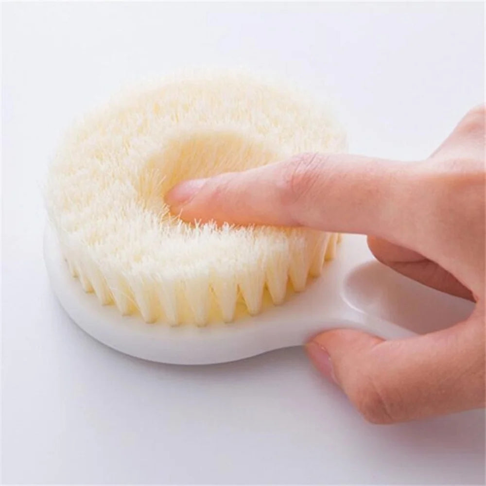 1pc Bath Brush Long Handle Soft Bristles Body Exfoliating Bath Brush for Back Legs Hard-to-Reach Areas,Shower Use Bath Supplies Halalzen