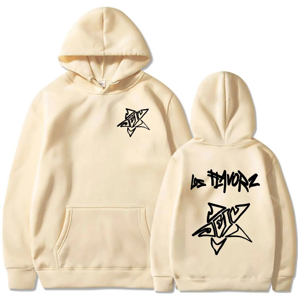 Rapper Dei V Los Flavorz 2025 Album Hoodies Men Women Clothing Fashion Harajuku Long Sleeve Sweatshirt Oversized Pullovers Hoody