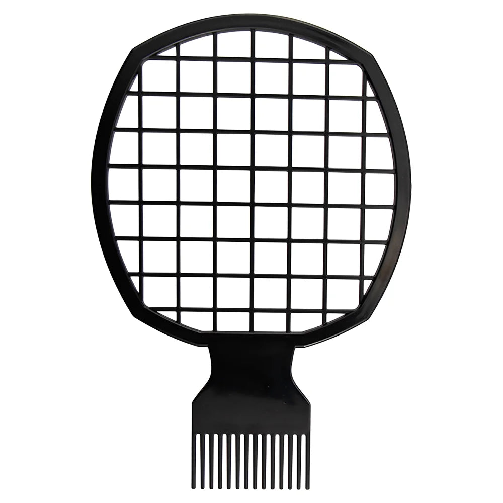Durable Plastic Hair Pick with Detachable Head, Barber Styling Comb for Afro Curly Hair, Easy Grip Tool for Men Women