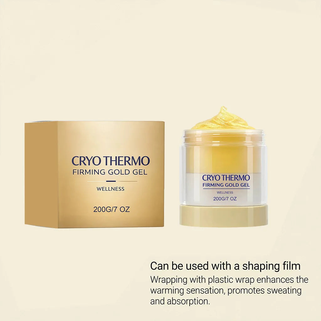 Firming Gold Gel Accelerate Fat Metabolism Reduce Sagging Improve Skin Elasticity Deep Nourishing Moisturizing Body Massage Gel