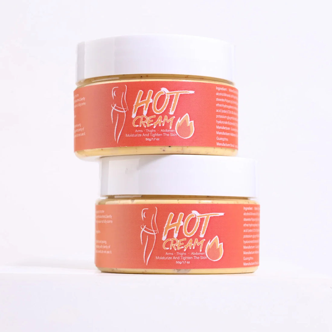 50g Ginger Oil Plant Fragrance Full Body Massage Nourishing Meridians Heating The Body With Frosted Particles