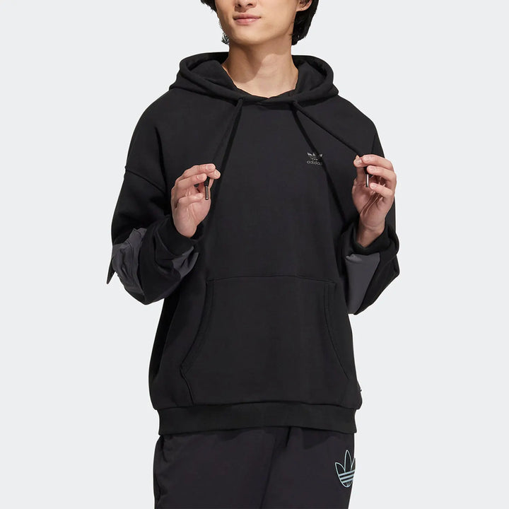 Sweat à capuche Adidas Originals officiel pour homme, en maille ample IC8157