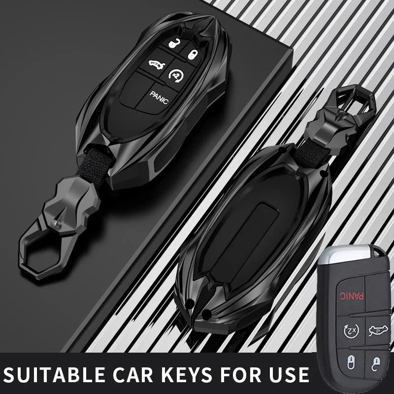 Key Case For Jeep Cherokee Compass S Renegade Grand Commander For Dodge Journey Challenger Jcuv Charger For Chrysler 300C Cover