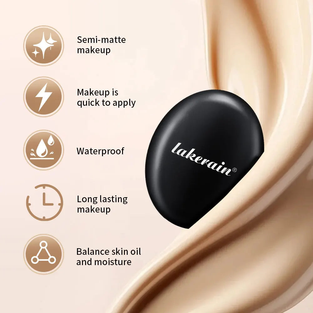 Base Korean Makeuo Cushion Foundation Long Lasting High Coverage Foundations CC Cream Sunscreen BB Cushion Make Up Beauty Halalzen