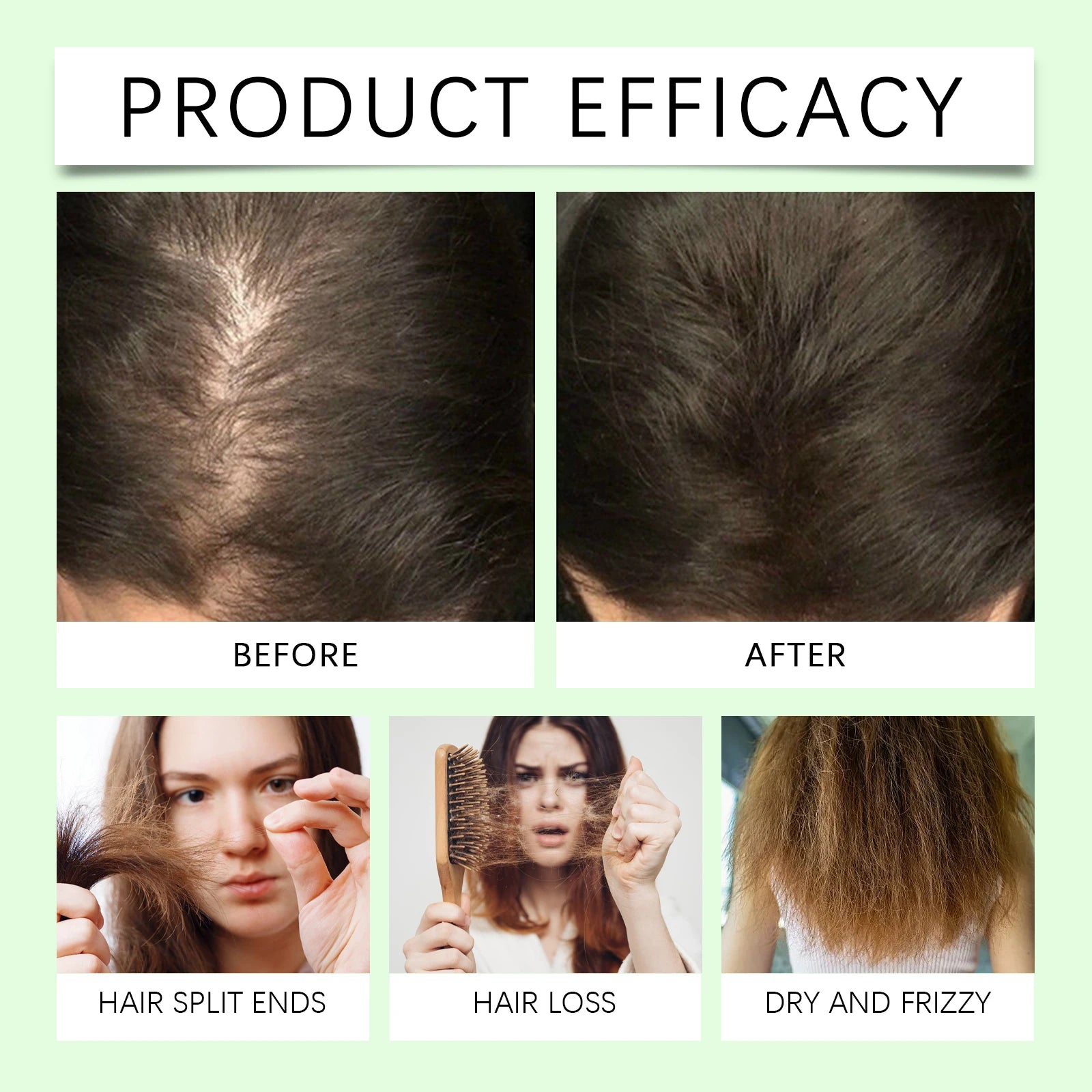 Rosemary Shampoo Soothing Scalp Anti Dandruff Refreshing Fluffy Repair Split Ends Plant Oil Control Nourishment Hair Shampoo