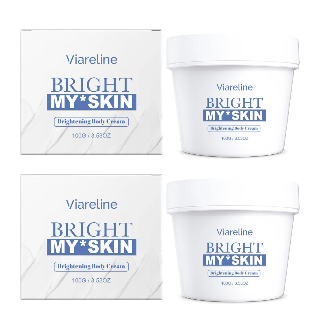 Brightening Body Cream Soothing Skin Improve Dullness Reduce Dark Spot Non-greasy Long-Lasting Moisturizing & Firming Body Lotio