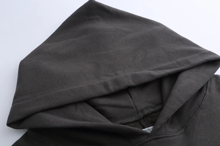 Winter CAVEMPT Hoodies Fashion Street Flower Letter Logo Print Black Hoody Oversized Casual Loose Men Women Hooded Sweatshirts