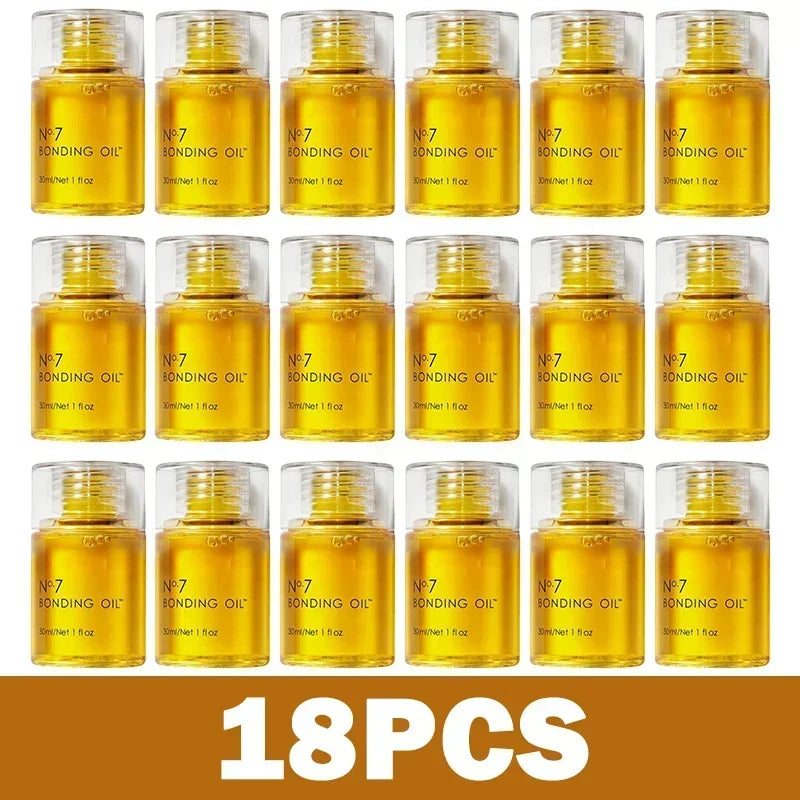 30ml No. 7 Bonding Oil Original Hair Care Repair Damaged Essential Oil Conditioners Increase Shine Softness Color Vibrancy Frizz Halalzen