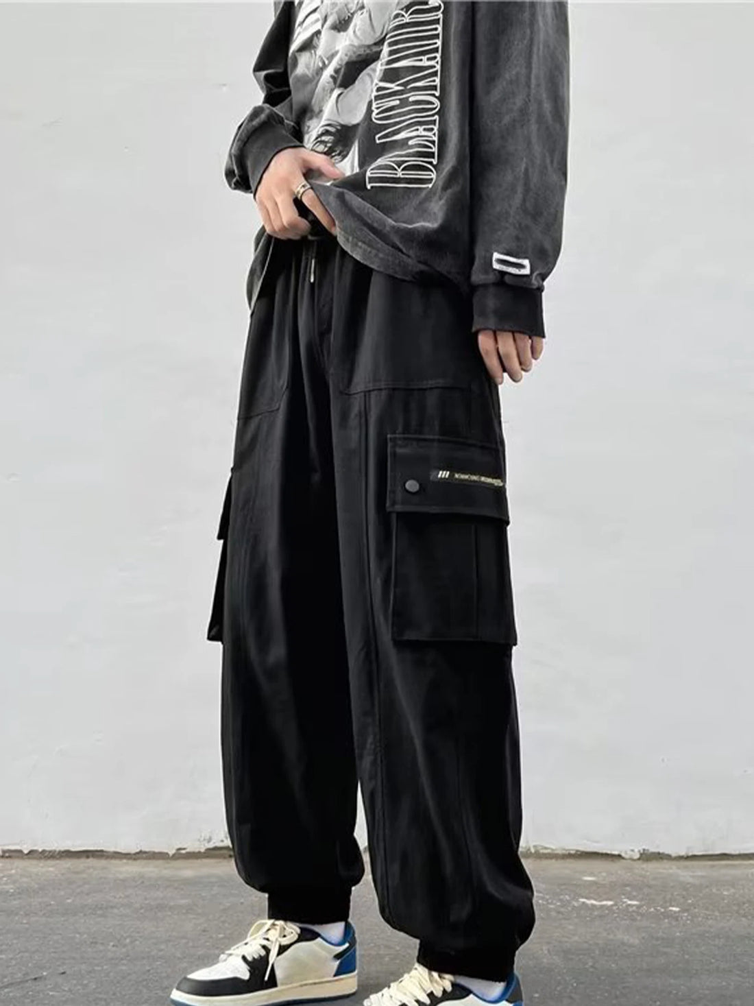 Cargo pants men's underpants underpants pant pants pants large ankle bottom pants work easy pants work fit pantsSummer andWinter