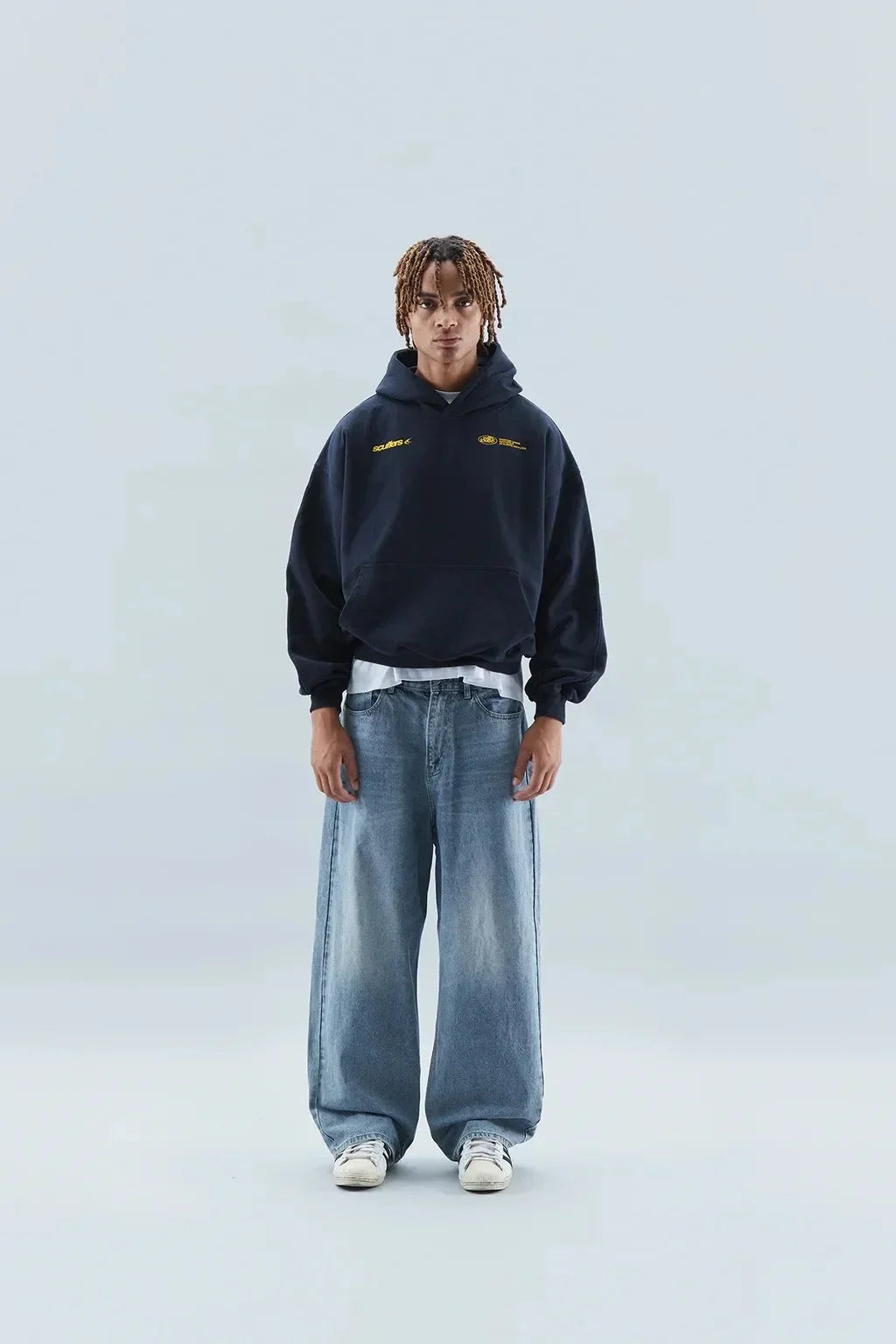 Retro casual letter printed fashion brand hoodie, men's and women's fashionable high-quality pullover, street wear sportswear