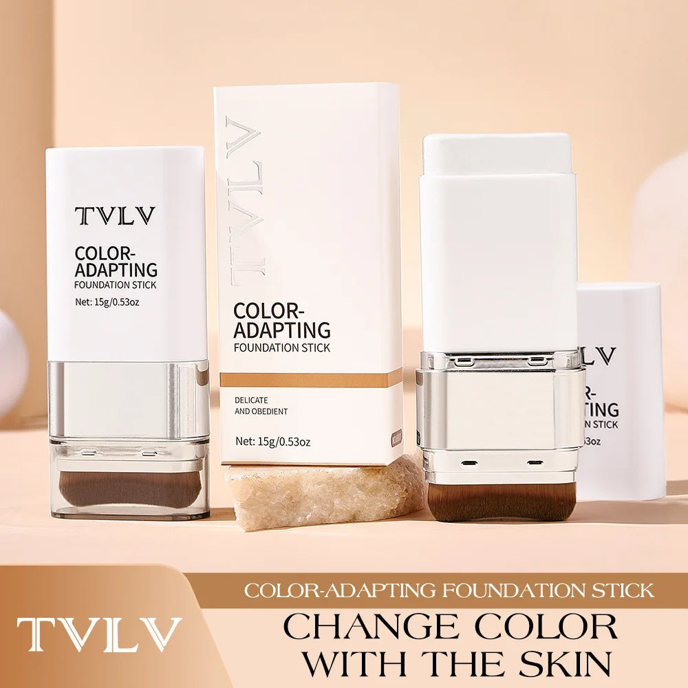 TVLV Color Changing Foundation Smooth Lightweight Hydrating Long Lasting Non-Fading Makeup Halalzen