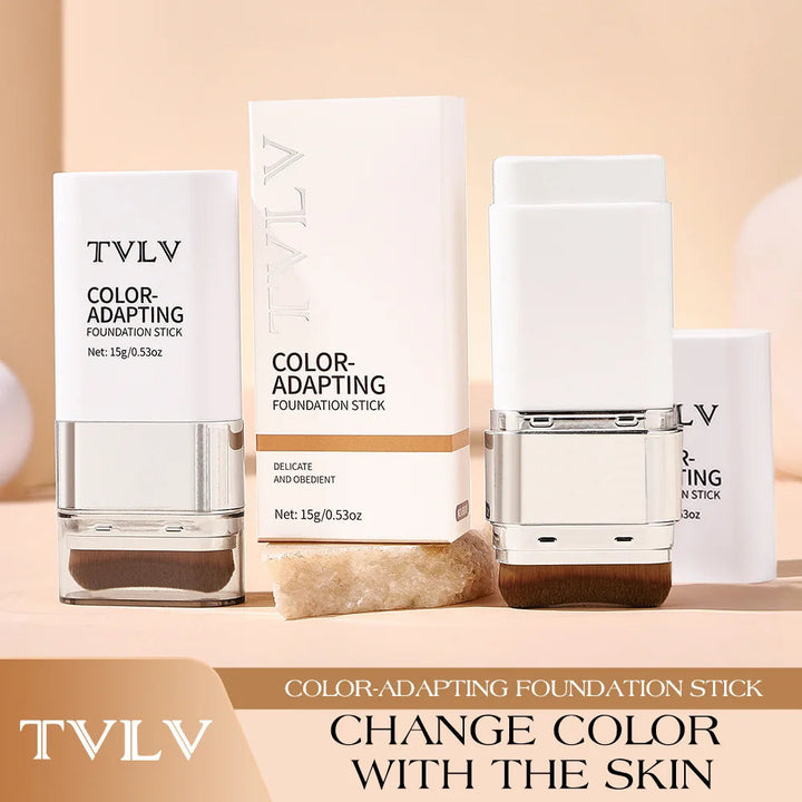 TVLV Color Changing Foundation Smooth Lightweight Hydrating Long Lasting Non-Fading Makeup Halalzen