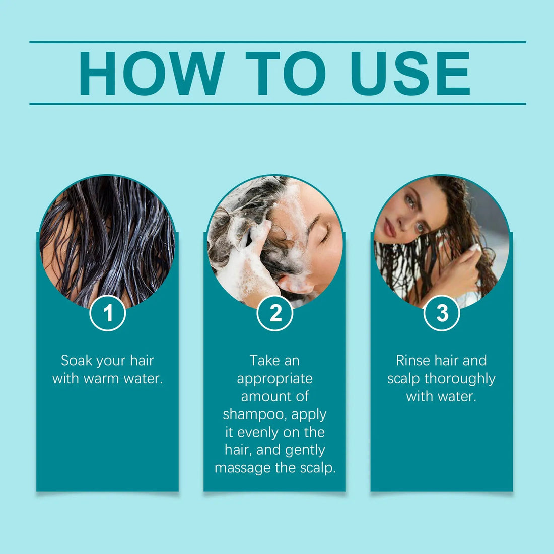 Organic Rosemary Hair Care Set Shampoo&Conditioner&Serum Nourish Strengthen Hair Roots Improve Dry Frizzy Hair Smooth Treatment Halalzen