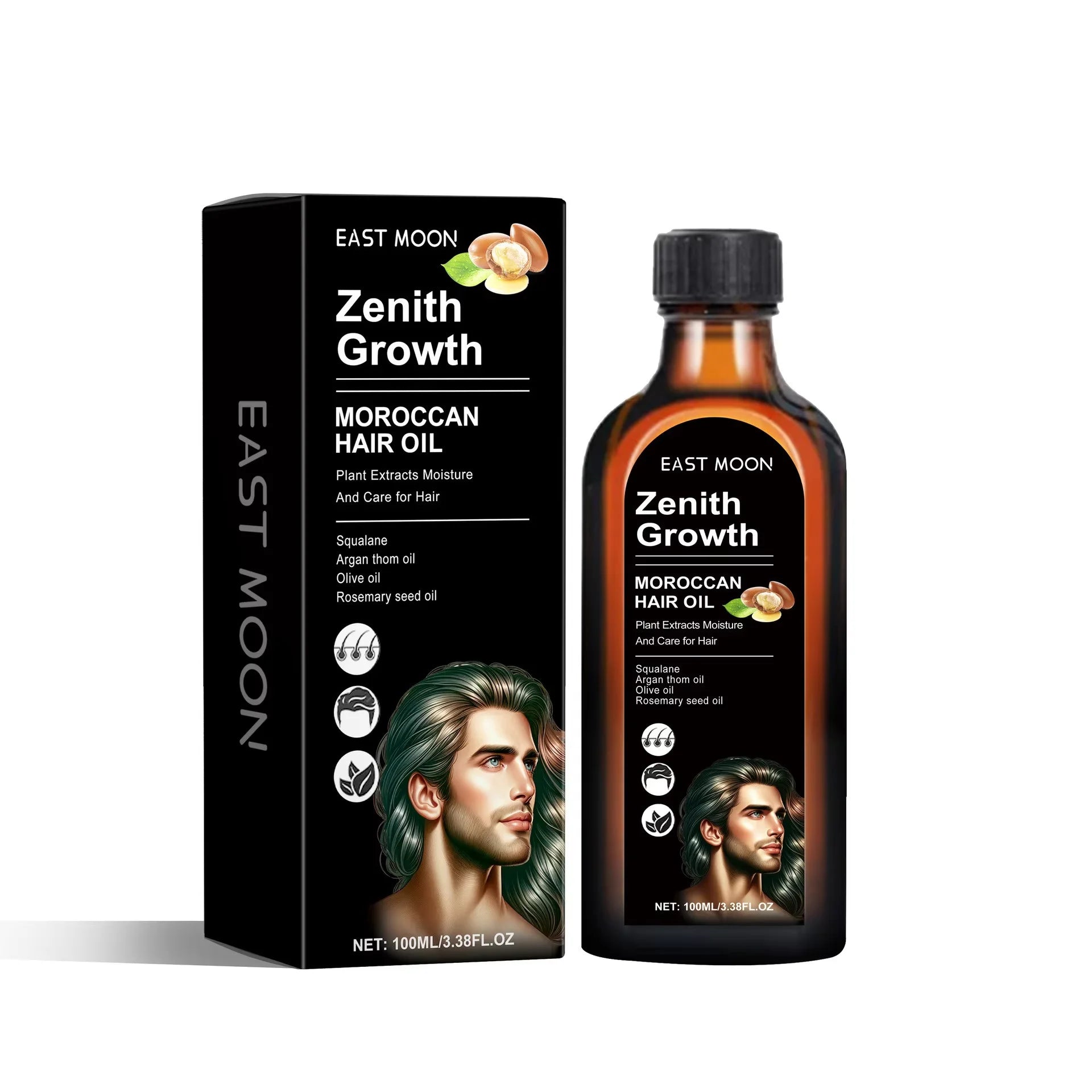 Hair Growth Essential Oil Treatment Dry Damaged Prevent Frizzy Nourish Scalp Nourishing Moisturizing Rosemary Hair Regrowth Oil