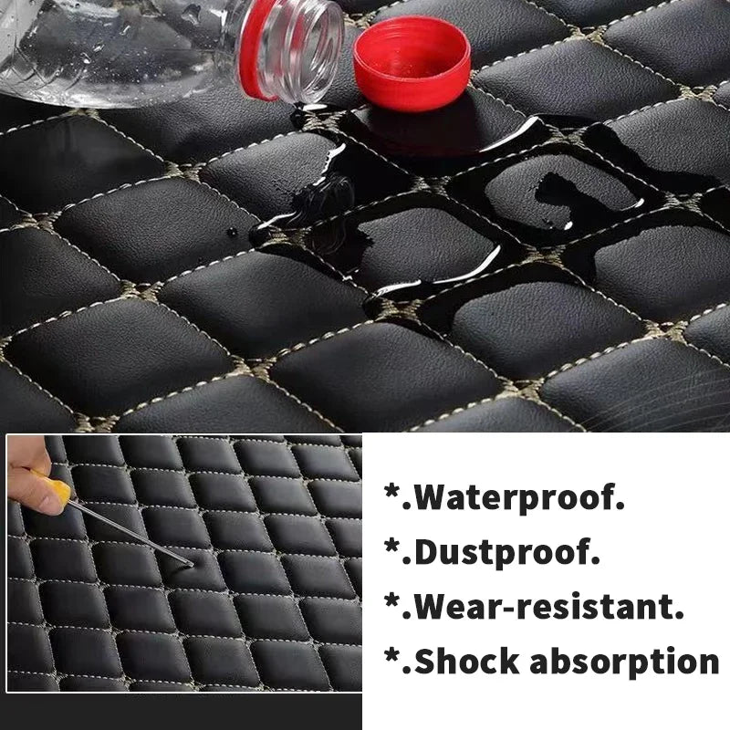 For Subaru Forester 2006-2022 Car Leather Floor Mats Auto Interiors Covers Carpets Accessories Foot Pads Waterproof Rugs