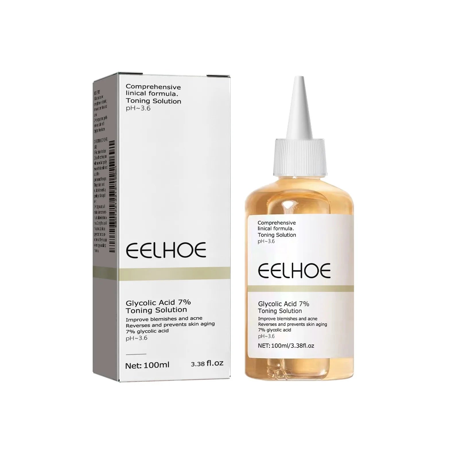 Glycolic Acid 7% Toning Solution Ordinary Acne Remover Lifting Firming Wrinkles Glowing Facial Skin Care Glycolic Acid Toner Halalzen