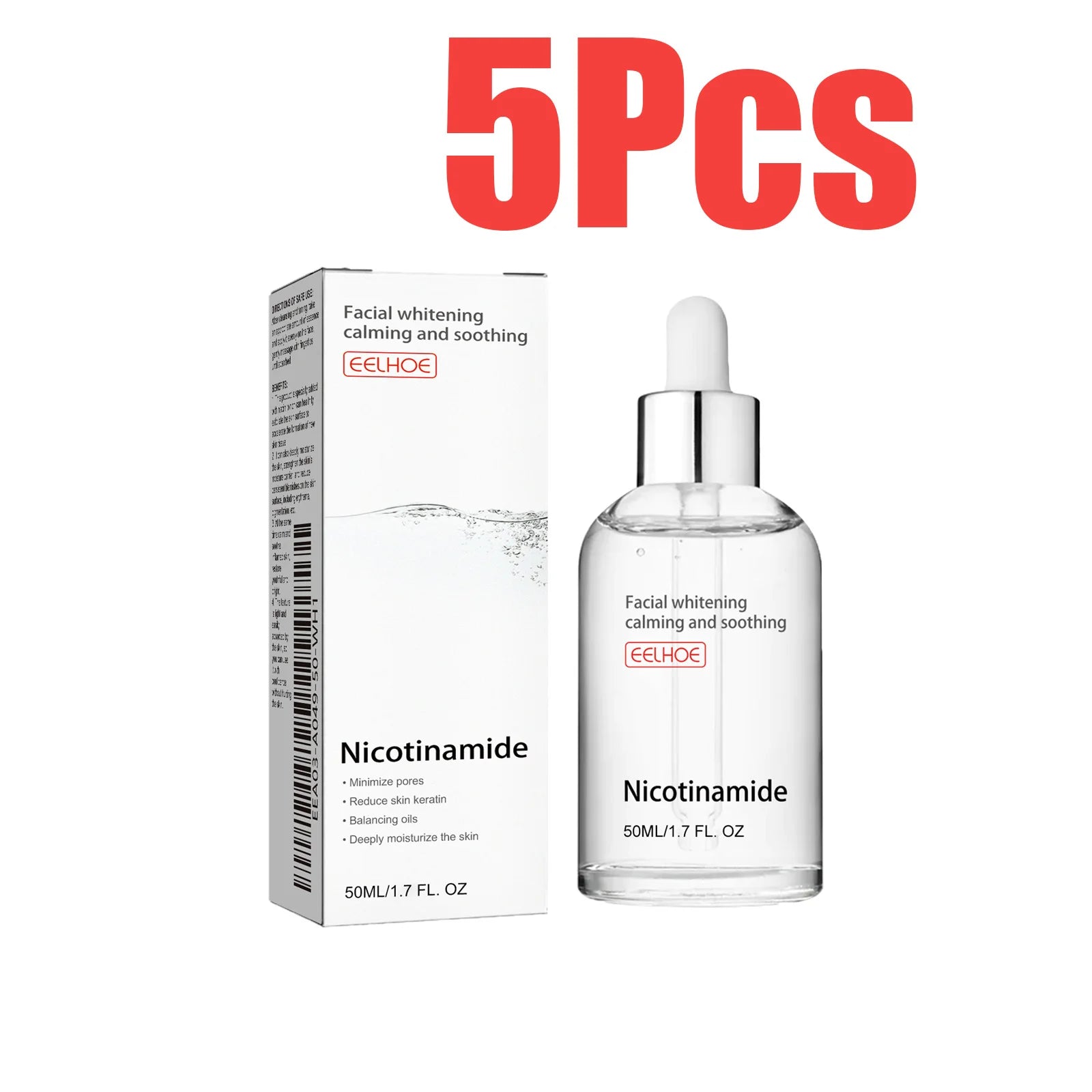 Niacinamide Face Serum Brightening Lighten Dark Spots Acne Marks Fade Blemishes Pigmentation Moisturizing Facial Essence