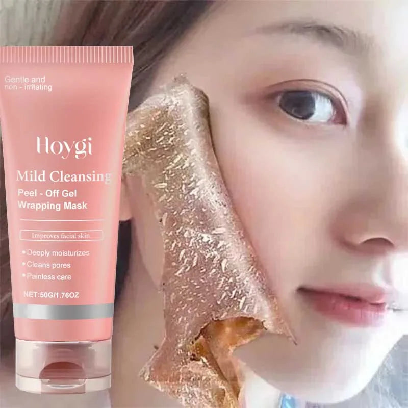Deep Cleansing Mask Blackhead Remover Tear Pull Face Masks Moisturizing Oil Control Shrink Pore Improve Rough Skin Mud Mask Halalzen