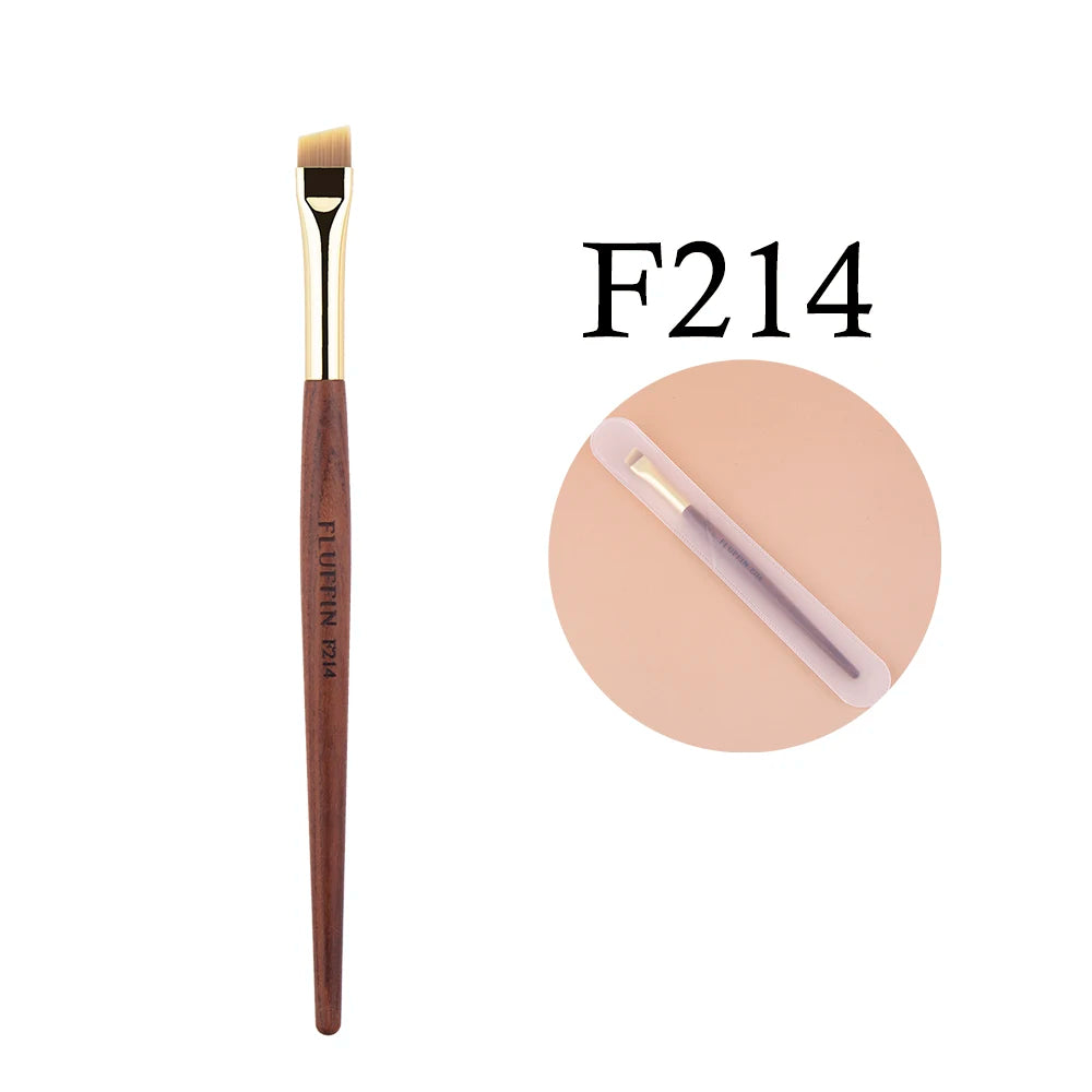 Concealer Crush Ultra Thin Concealer Brush Advanced Copper Tube Redwood Makeup Brush Precision Detail Makeup Tool for Beginners