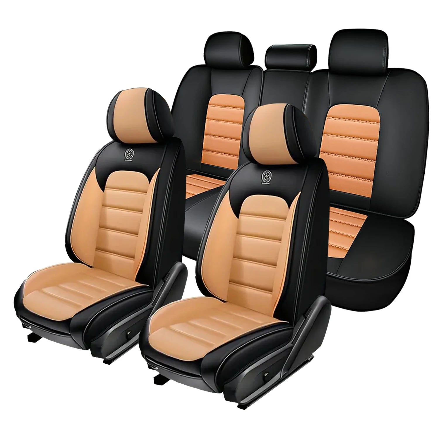 Car interior set: car seat cover, suitable for BUICK LACROSSE 2010-2016, waterproof PU leather, easy to clean, easy to install