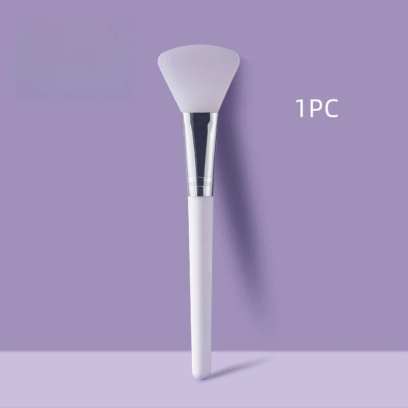 Silicone Diy Mask Brush Beauty Salon Silicone Mold Refresh Mask Brush Makeup Brush Soft Head Brush Beauty Makeup