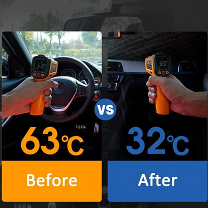 Protect Your Car From The Sun with This Portable, Foldable Car Windshield Sunshade