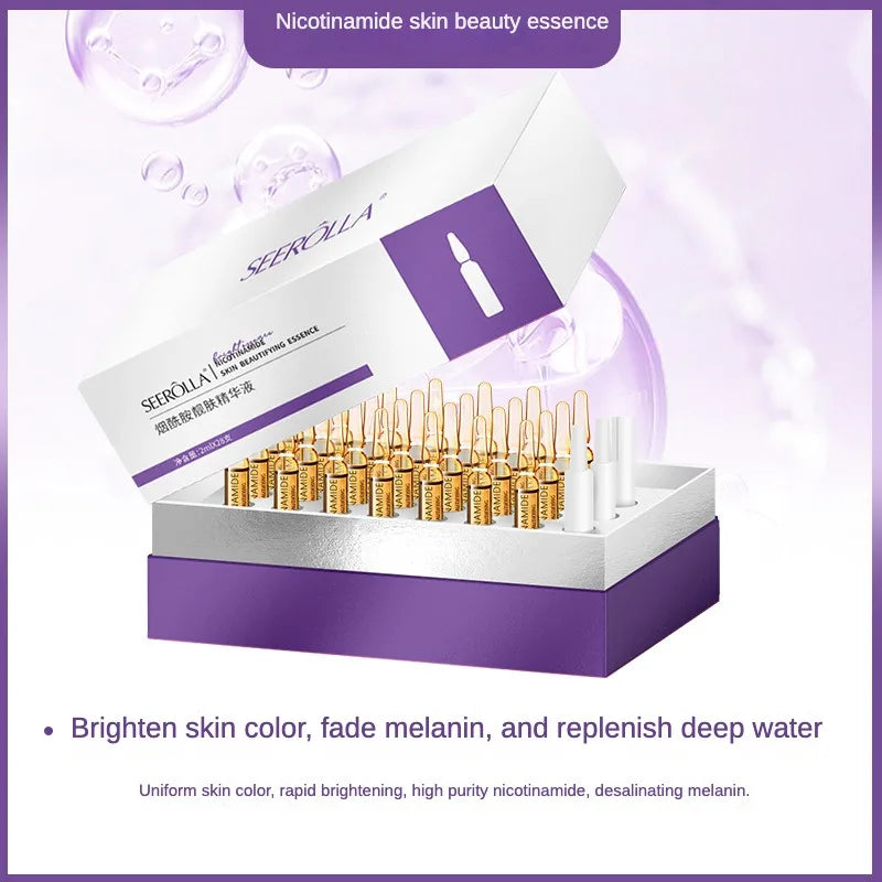 Astaxanthin Anti Wrinkle Facial Ampoules Sets Remove Dark Spots Melanin Brighten Shrink Pores Moisturizing Fade Fine Lines 28pcs Halalzen