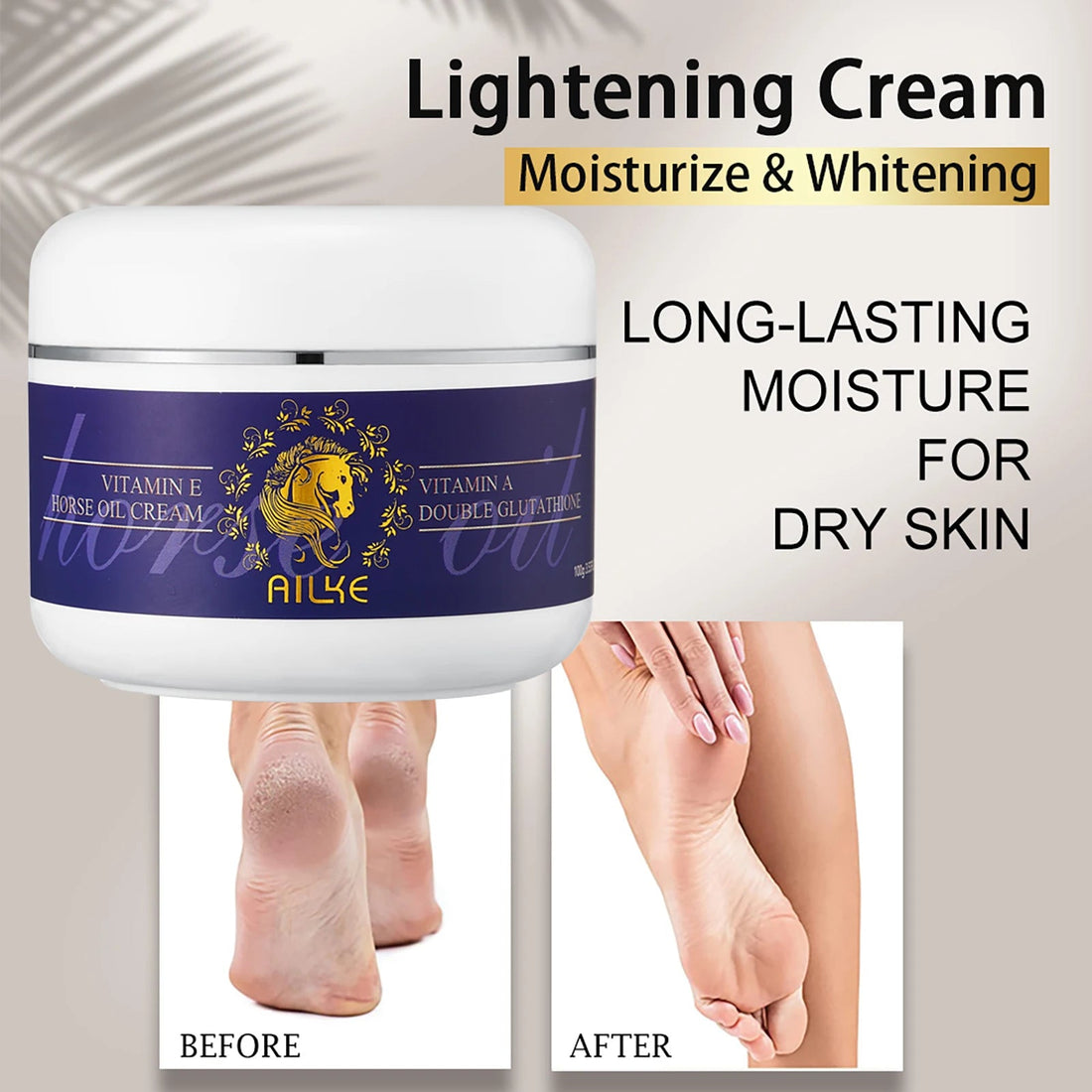 AILKE Whitening Skin Care Set, Reduce White, Dark, and Black Spots, Moisturizing, Clean Skin, Lightening for All Skin Types Halalzen
