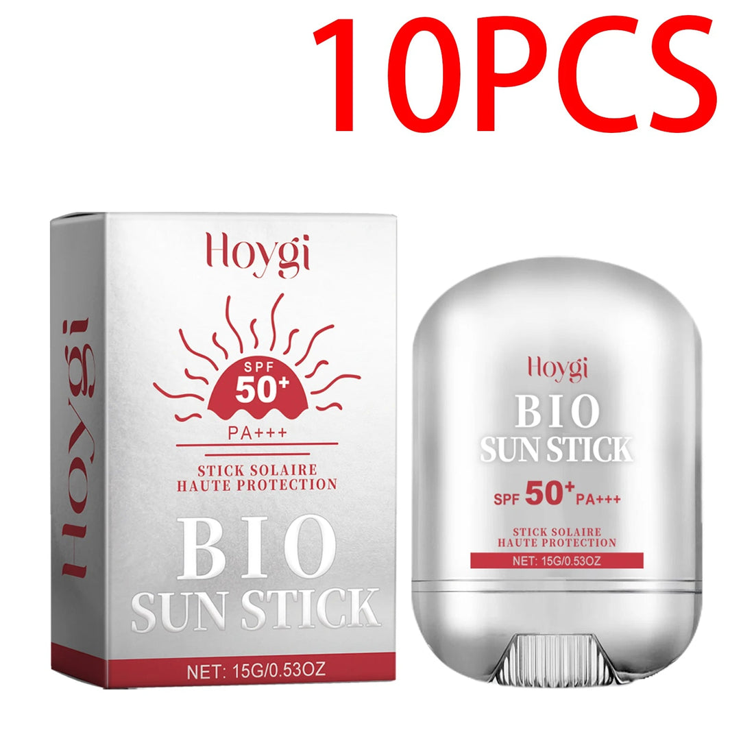 Hoygi SPF50+ Sunscreen Stick Cream Moisturizing Prevent UV Delay Freckle Brightening Skin Tone Smoothing Sunscreen Cream Halalzen