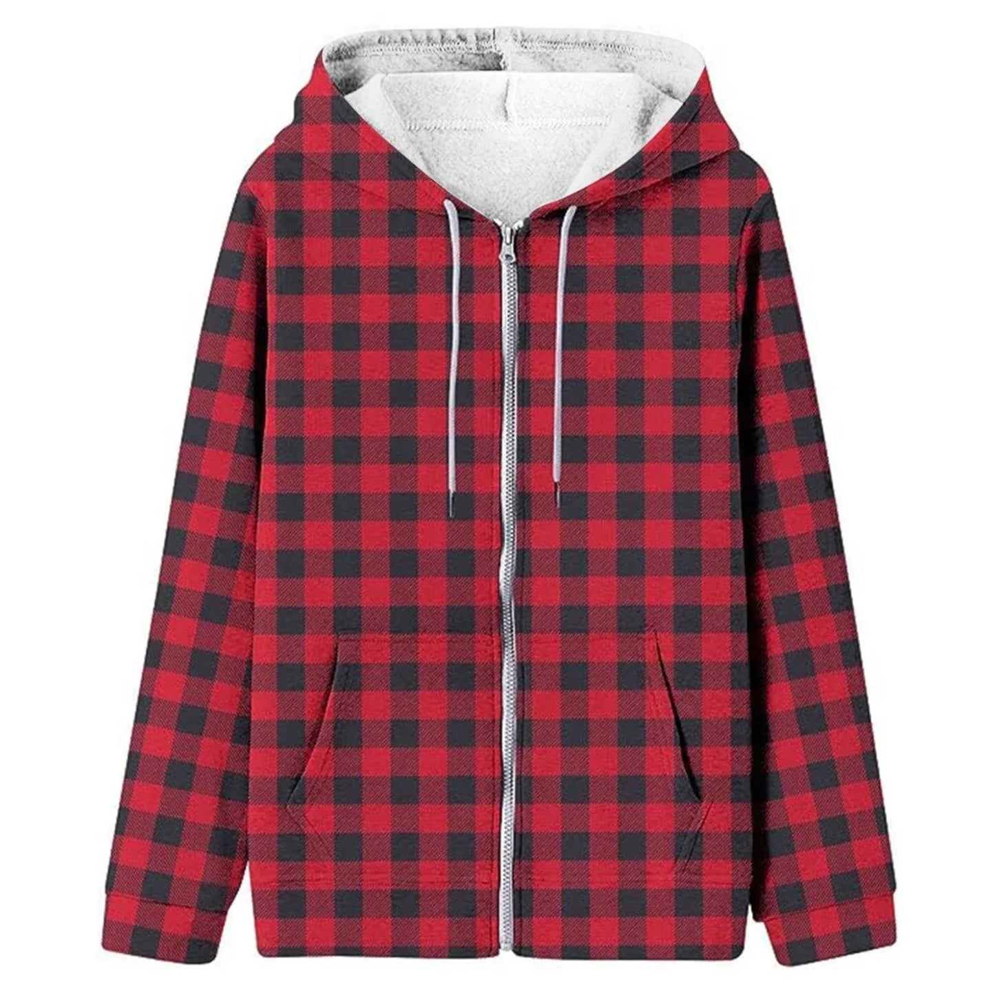 Hoodies For Teen Girls Trendy Womens Zip Up Hoodies Long Sleeve Oversized Sweatshirts Fleece Jacket Pockets 2025 Y2k Clothes