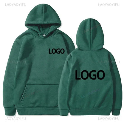 2024 Custom Printed Men Women Hoodie Loose Casual Clothing Fashion LongSleeve Hooded Pullover Personality Streetwear Sweatshirts