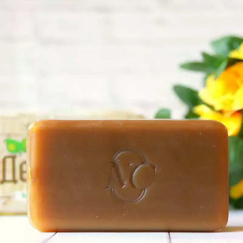 Russian NC Birch Tar Soap 140g - Purifying Face & Body Wash for Oily & Problem Skin, Deep Cleansing & Oil Control Halalzen
