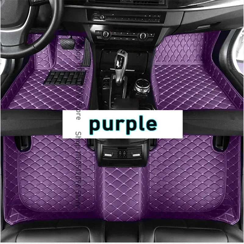 For Subaru Forester 2006-2022 Car Leather Floor Mats Auto Interiors Covers Carpets Accessories Foot Pads Waterproof Rugs
