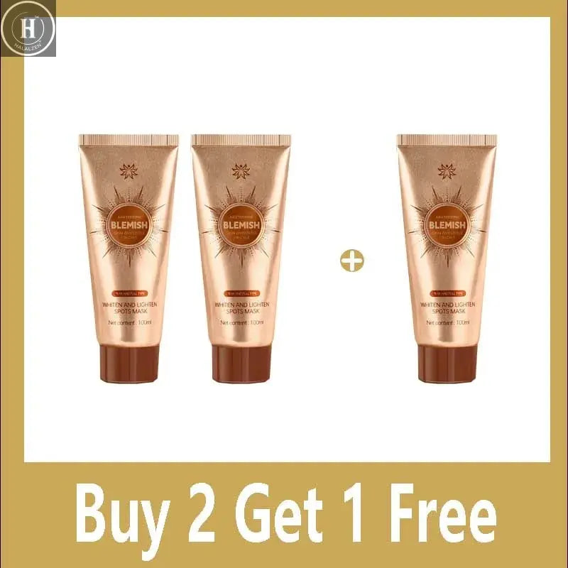 Whiten and Lighten Spots Mask Spots Peel-Off Facial Mask Anti-Blemish Freckle Brightening Mask Deeply Clean Pore Tightening Mois HALALZEN
