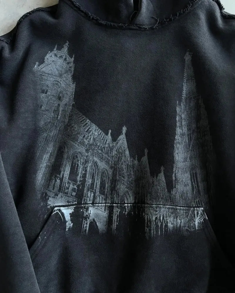 Harajuku fashion design personalized printed oversized baggy hoodies women y2k high street hip-hop popular aesthetic sweatshirts