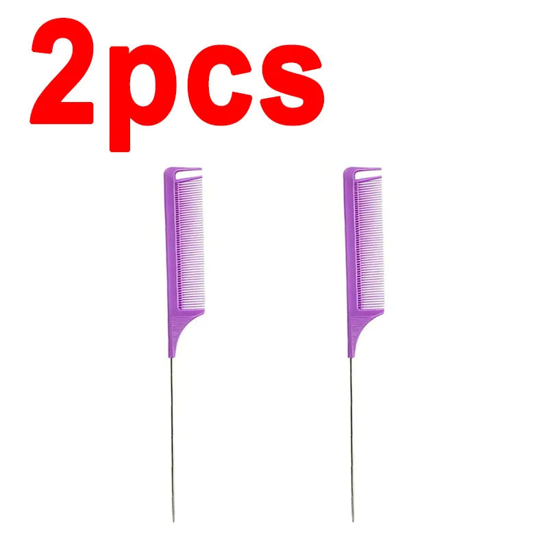 New Rat Tail Comb Salon Hairdressing Hair Styling Portable Comb Hair Brush Barber Accessories SZI11